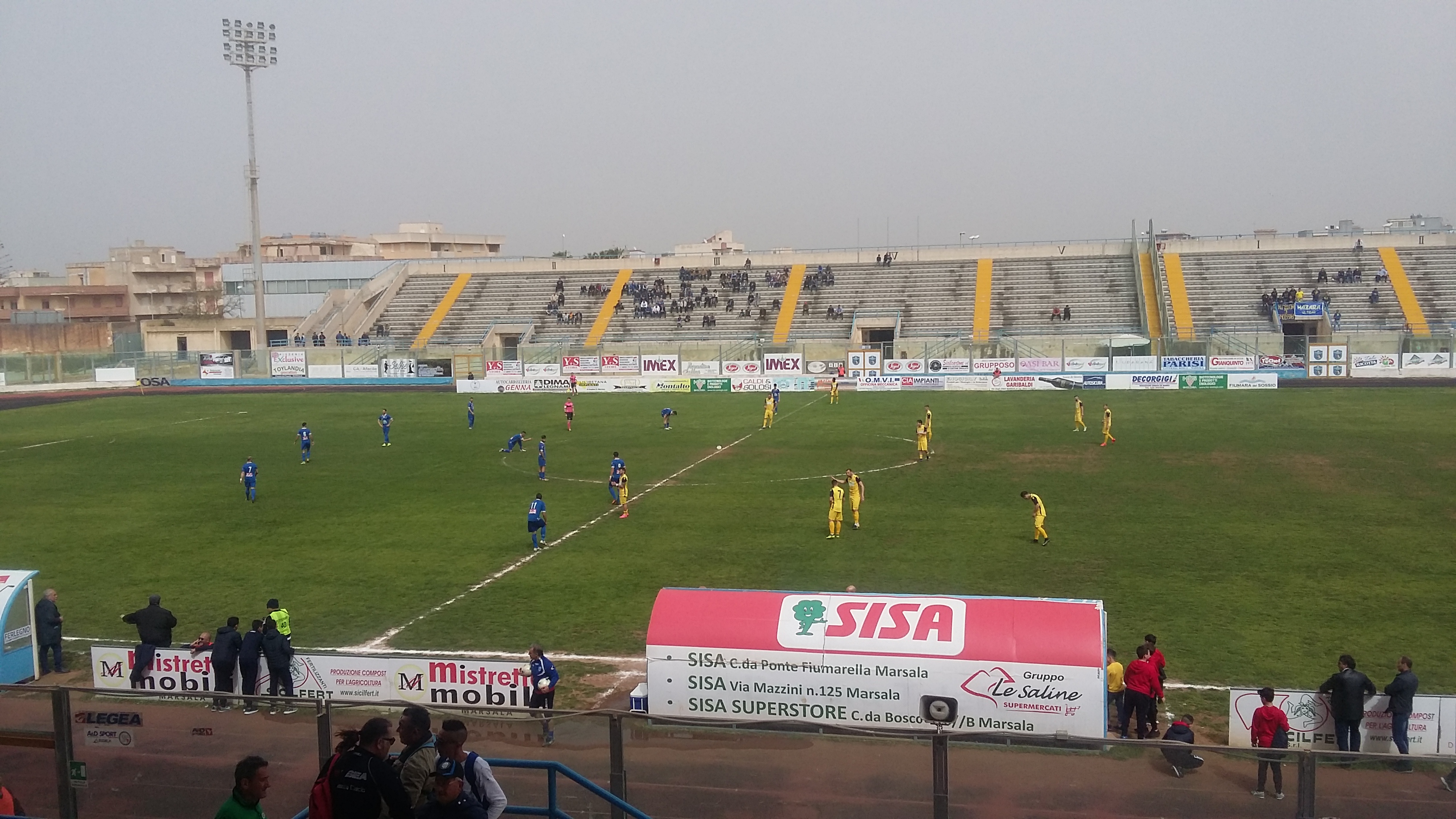 MARSALA – MAZARA 3-0 Il tabellino della gara