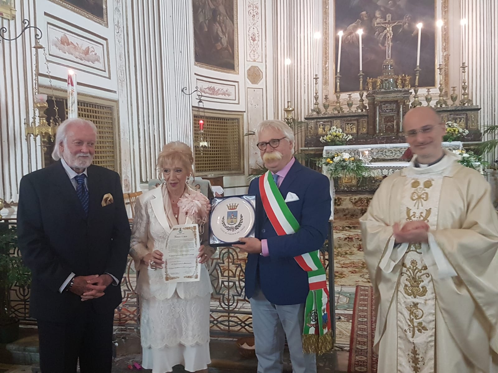 Mazara, nozze d'oro per i coniugi Quinci - Cristaldi