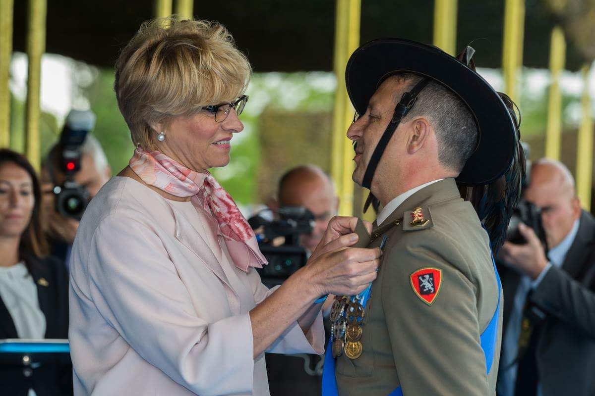 Trapani, Il Colonnello Piccirillo insignito della  Croce d’Argento al Merito dell’Esercito