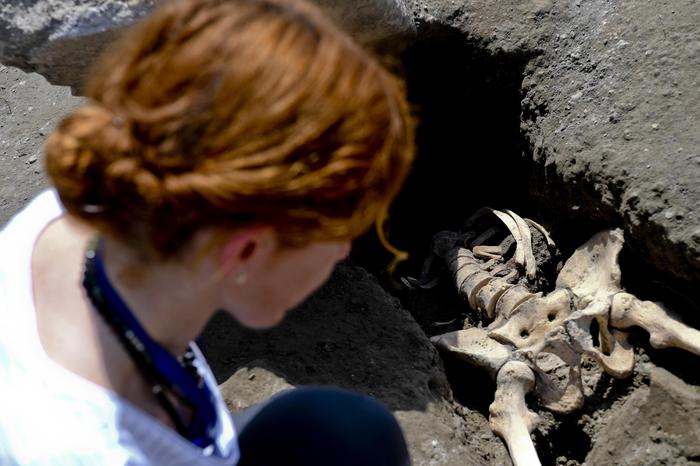 Eccezionale a Pompei, riemerge l'ultimo fuggiasco