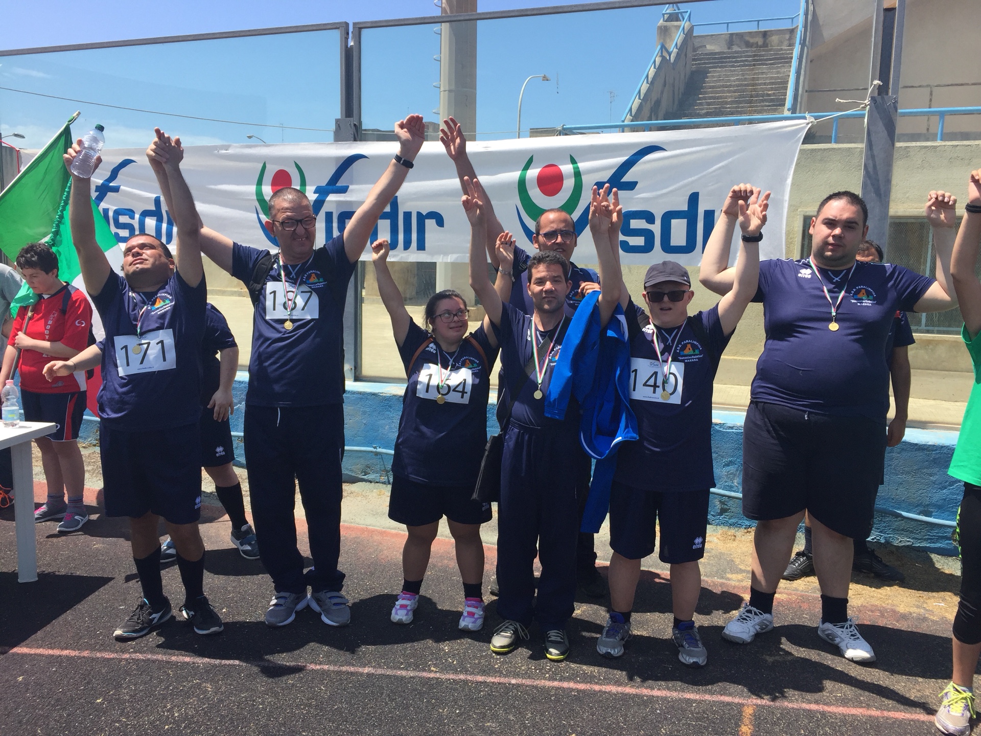 Mazara, l’ASD Paralimpica Domenico Rodolico alla quarta prova del campionato regionale FISDIR di Atletica Leggera