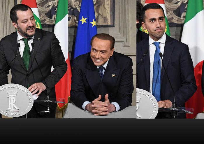 Silvio Berlusconi annuncia il suo via libera ad un governo M5s-Lega