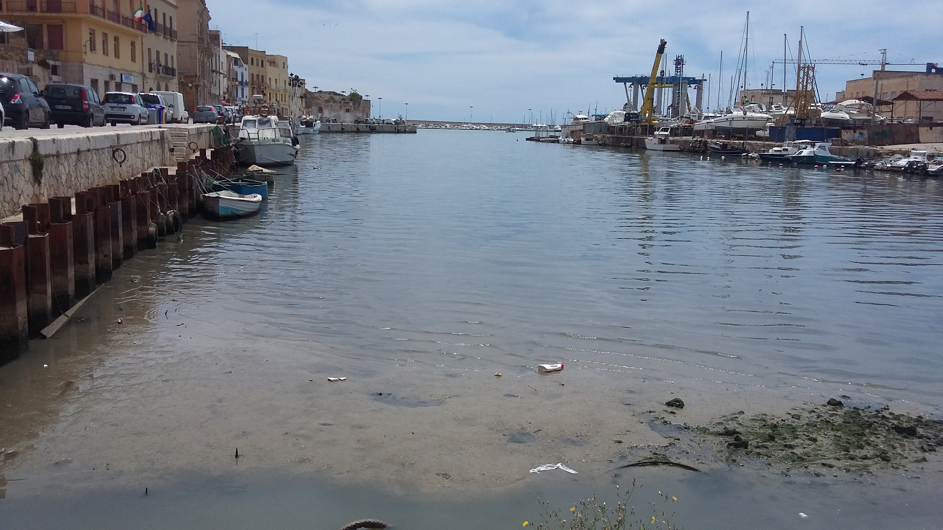 Video dichiarazione del Sindaco Cristaldi su lavori porto nuovo e mancata escavazione fiume Mazaro