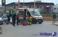 Mazara, incidente stradale in Via Castelvetrano. Un uomo ferito