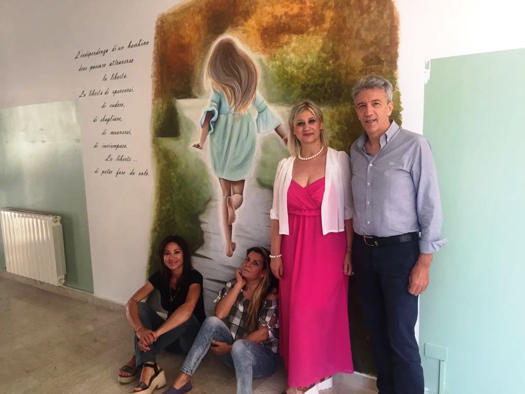 Mazara. Murales nelle scuole di competenza comunale