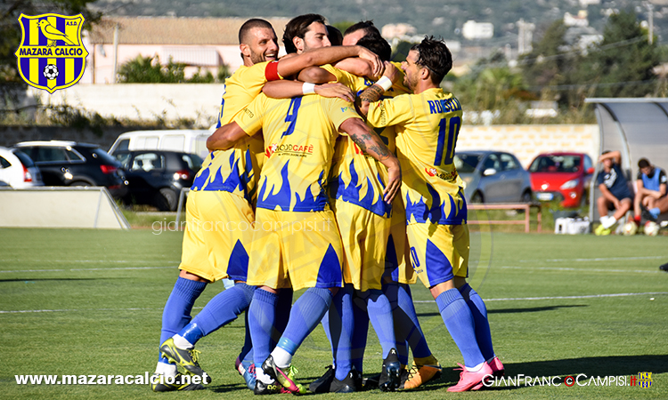 Il Mazara capolista in campionato entusiasma anche in coppa Italia. Battuto in trasferta il Dattilo 2-3