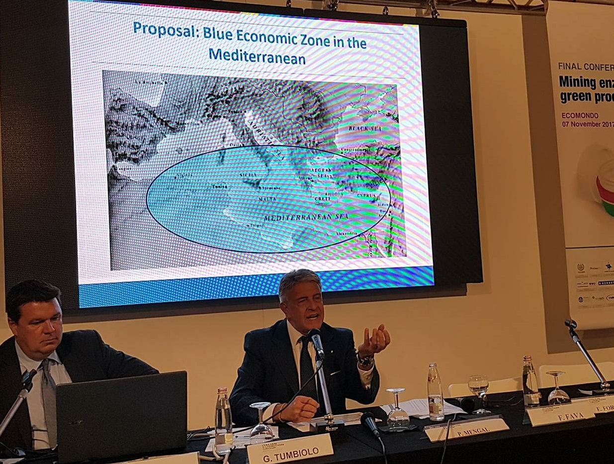 Mazara. Il sogno di Giovanni Tumbiolo: “la Blue Economic Zone” nel Mediterraneo