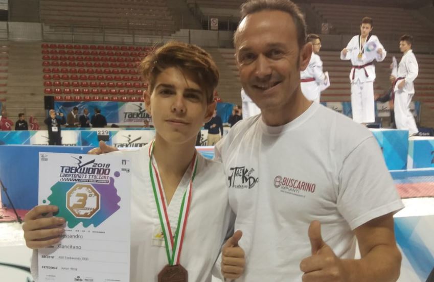 Mazara. Il mazarese Gancitano medaglia di Bronzo ad Ancona