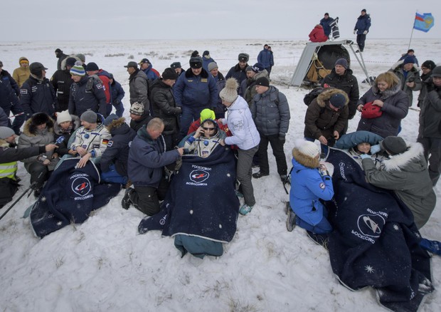 Rientrato a Terra l'equipaggio della Soyuz, dopo 197 giorni