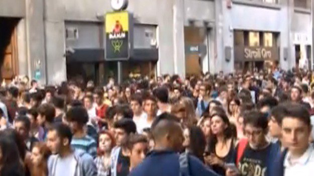 Manifestazione nazionale di studenti per la nuova modalità d'esame di maturità. Cortei a Mazara e Trapani