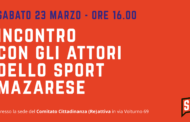 INFORMAZIONE ELETTORALE. Sport: Safina c’è! Incontro con gli attori dello sport mazarese