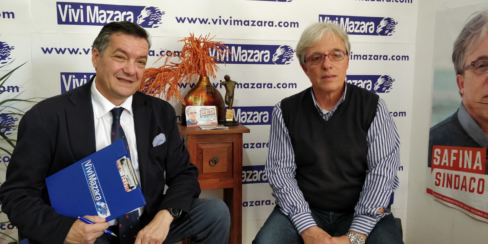 Mazara. INFORMAZIONE ELETTORALE: INTERVISTA CON IL CANDIDATO SINDACO PASQUALE SAFINA (VOCI DEMOCRATICHE)