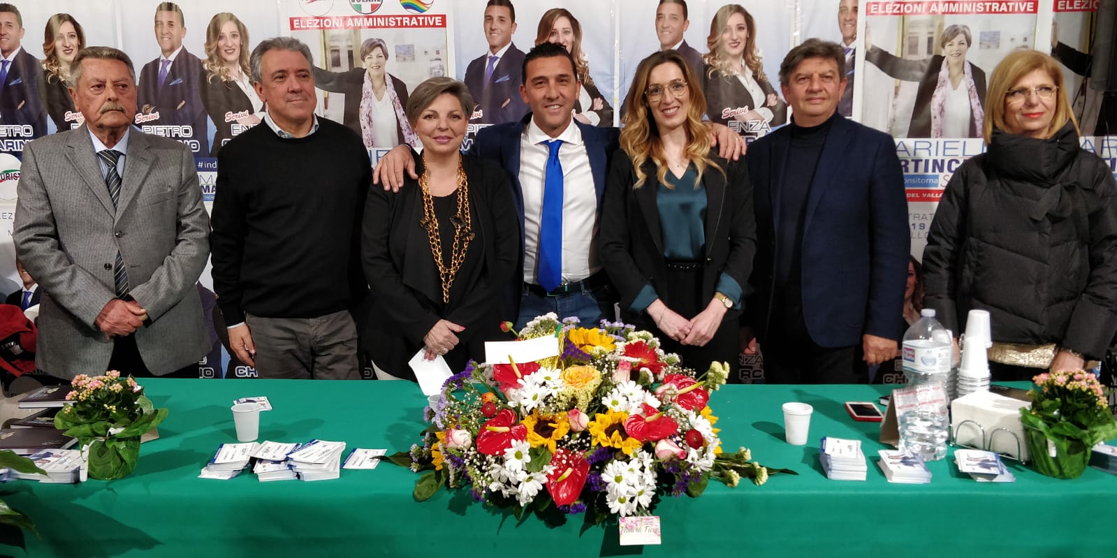 Mazara. INFORMAZIONE ELETTORALE: INAUGURAZIONE DEL COMITATO ELETTORALE DI PIETRO MARINO ED ENZA CHIRCO, CANDIDATI AL CONSIGLIO COMUNALE NELLA LISTA FUTURISTI A SOSTEGNO DI MARIELLA MARTINCIGLIO