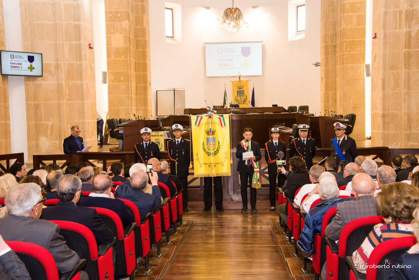 Mazara. Conferita al gonfalone la croce al valor militare alla memoria del partigiano mazarese Giovanni Modica