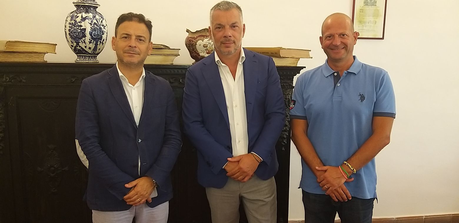 Mazara calcio: Il presidente Franzone iscrive la squadra al prossimo campionato di eccellenza e incontra sindaco e assessore allo sport