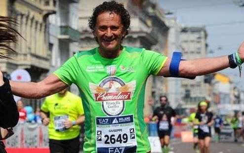 Mazara. L'atleta Pino Pomilia alla gara internazionale Napola-Mokarta