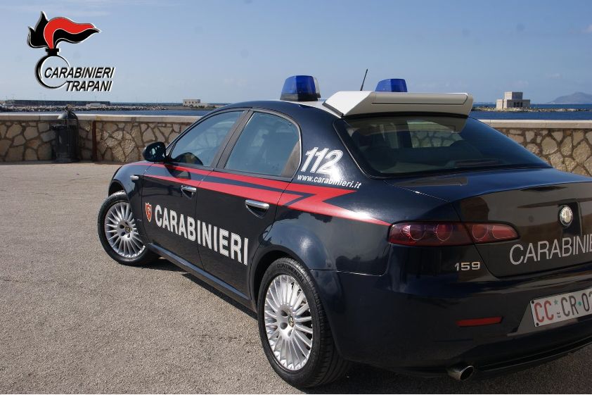 Trapani. CONTROLLI DEL FINE SETTIMANA DA PARTE DEI CARABINIERI. 1 ARRESTO E VARIE CONTRAVVENZIONI