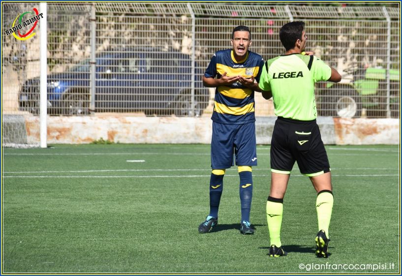 MAZARA - DATTILO 0-3 canarini in inferiorità numerica per tutta la gara. Arbitraggio contestato!