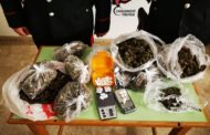 Marsala. MARIJUANA E COCAINA IN ABITAZIONE. ARRESTATO DAI CARABINIERI