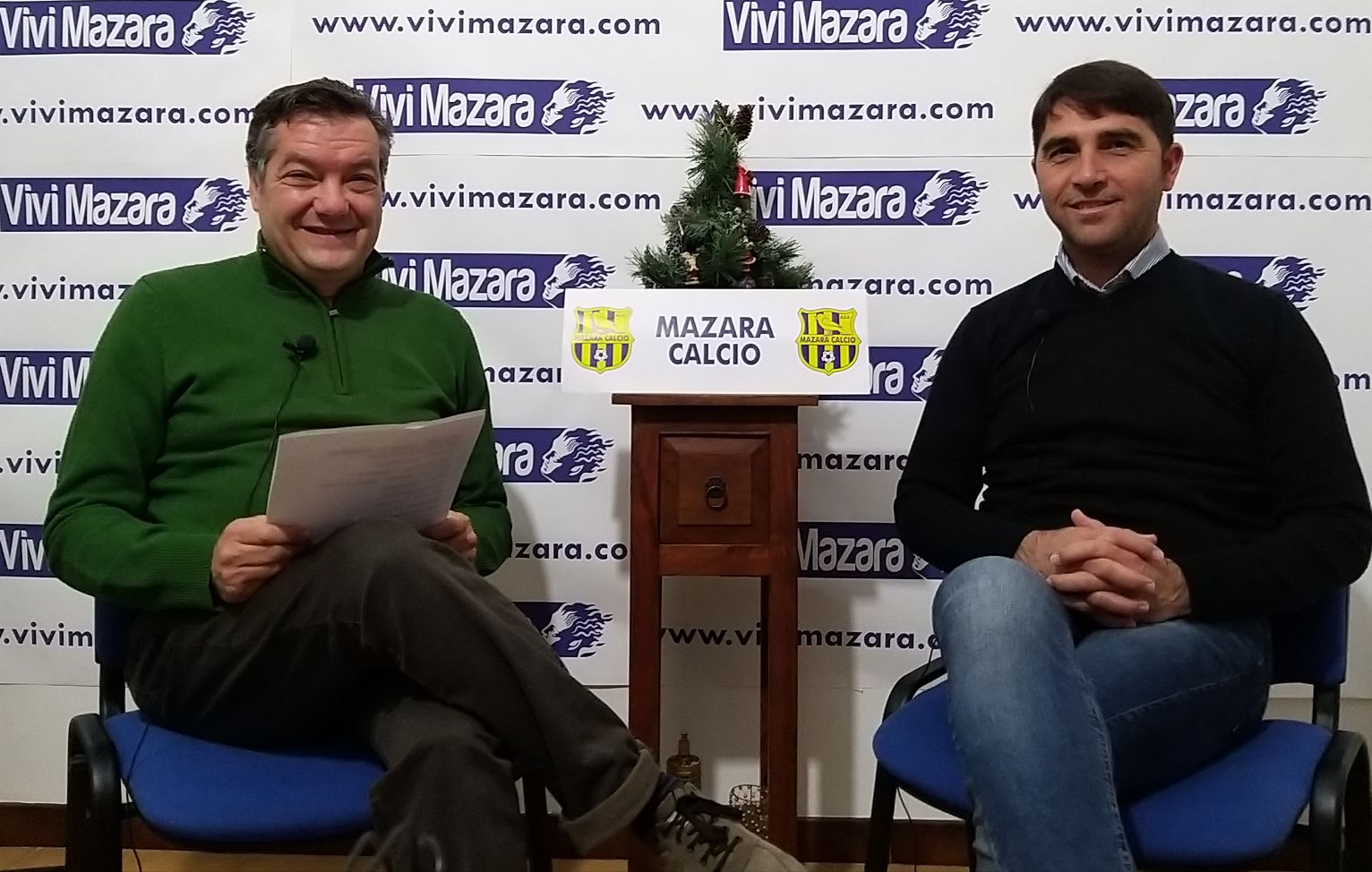 Intervista con l'allenatore del Mazara calcio, Dino Marino