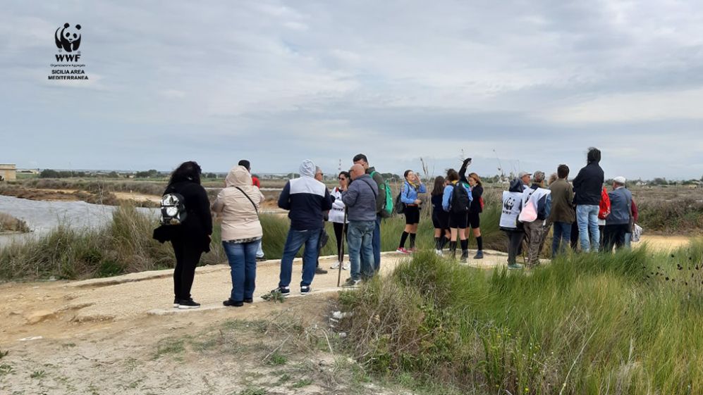 Mazara. WWF: Una domenica a contatto con la natura