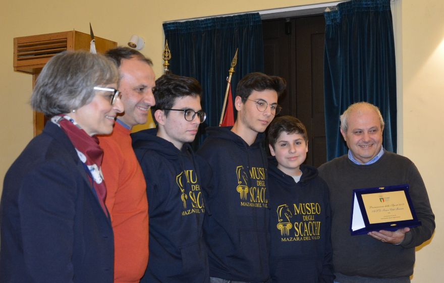 Premio CONI per la serie B dello Scacco Club Mazara