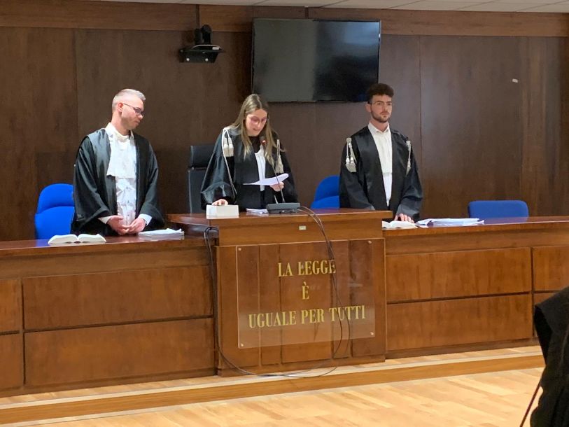 Mazara. Studenti della classe VB dell’I.I.S. “Ruggiero d’Altavilla” hanno partecipato all’iniziativa “Processo Simulato”