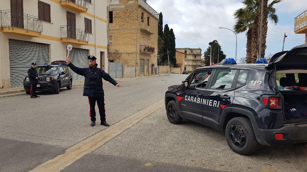 Trapani. CONTINUANO I CONTROLLI DEL TERRITORIO DEI CARABINIERI