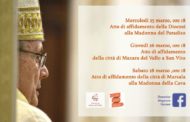 IL VESCOVO AFFIDA LA DIOCESI E LE CITTA' DI MAZARA E MARSALA AI SANTI PATRONI