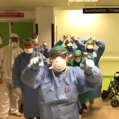 Mazara. Video dei Medici e infermieri del pronto soccorso in coro: 