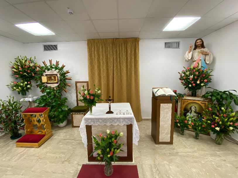 CAPPELLA OSPEDALE MAZARA: TRIDUO IN PREPARAZIONE ALLA FESTA DELLA DIVINA MISERICORDIA