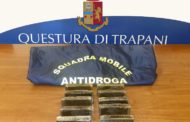 Trapani. OPERAZIONE ANRIDROGA DELLA POLIZIA DI STATO: ARRESTATO VENDITORE AMBULANTE BENGALESE CON UN KILO DI HASHISH