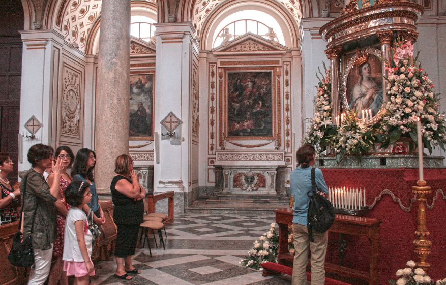 Mazara. MADONNA DEL PARADISO: NIENTE PROCESSIONE, IL QUADRO IN CATTEDRALE