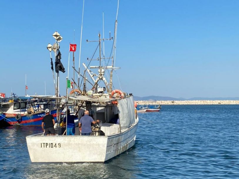 Liberato il motopesca che era stato sequestrato dalle autorità tunisine