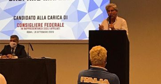 Mazara. Gaspare Majelli rieletto per il quarto mandato Paralimpico Consigliere Federale FISDIR