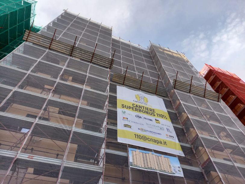 La A29 ha inaugurato il primo cantiere Condominio Superbonus 110% a Palermo