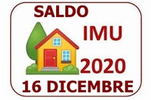 Mazara. TRIBUTI, Il 16 DICEMBRE SCADE IL TERMINE PER EFFETTUARE IL VERSAMENTO DEL SALDO IMU 2020