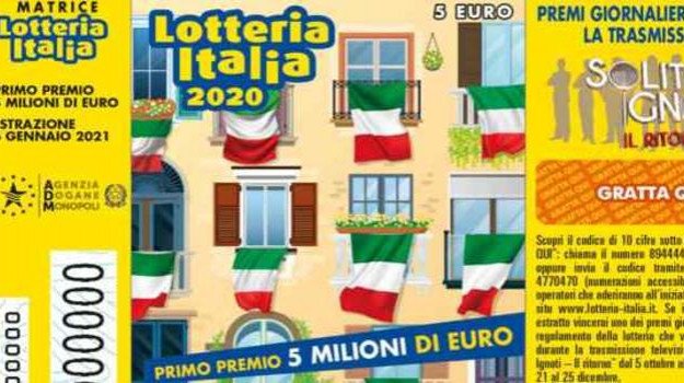 Lotteria Italia, Tutti i biglietti vincenti