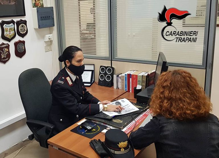 CARABINIERI IN AZIONE PER IL CONTRASTO ALLA VIOLENZA DI GENERE A MAZARA, PETROSINO E CASTELLAMMARE DEL GOLFO