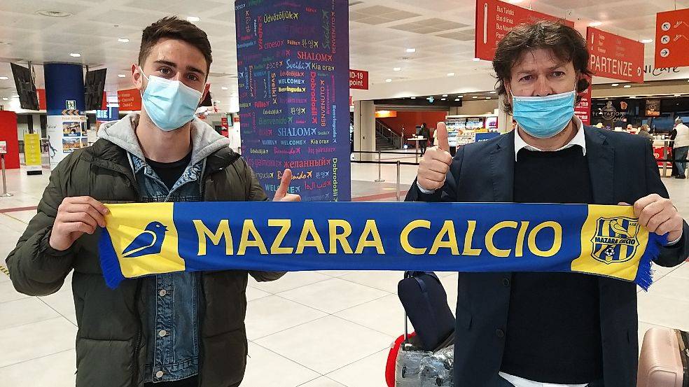 Mazara calcio: Terzo argentino in maglia canarina. E' arrivato il centrocampista TOBIAS BALLARI