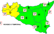 Pasquetta con maltempo in Sicilia, allerta gialla e piogge in arrivo in provincia di Trapani