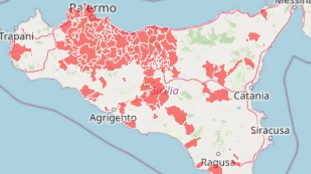 La Sicilia terza regione per contagi, zona rossa vicina: sono 110 i Comuni in 