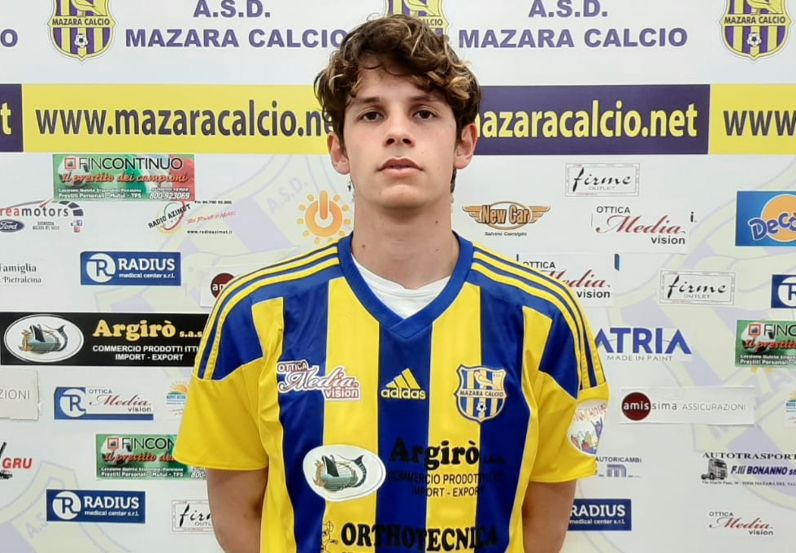 Mazara calcio: Il difensore Culcasi in maglia gialloblù