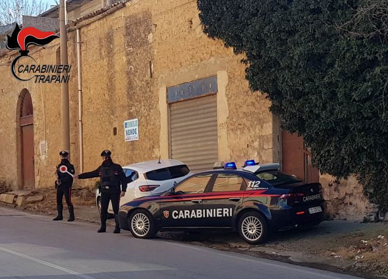 I CARABINIERI DENUNCIANO DUE 19ENNI AD ALCAMO E CASTELVETRANO: I DUE SONO ACCUSATI DI RESISTENZA A PUBBLICO UFFICIALE