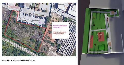 Mazara. Realizzazione di un parco urbano nell'area di via Carlo Alberto Dalla Chiesa