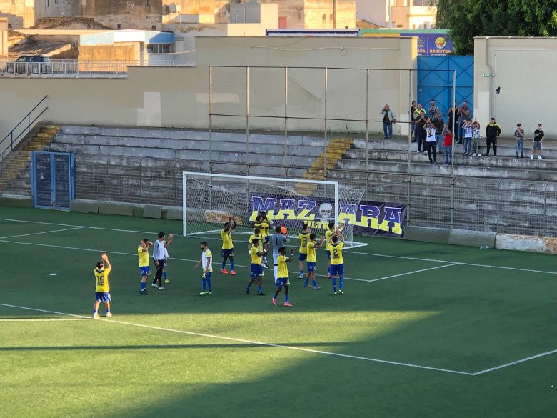 Mazara - Castellammare 3-1. Quarto risultato utile consecutivo per i canarini