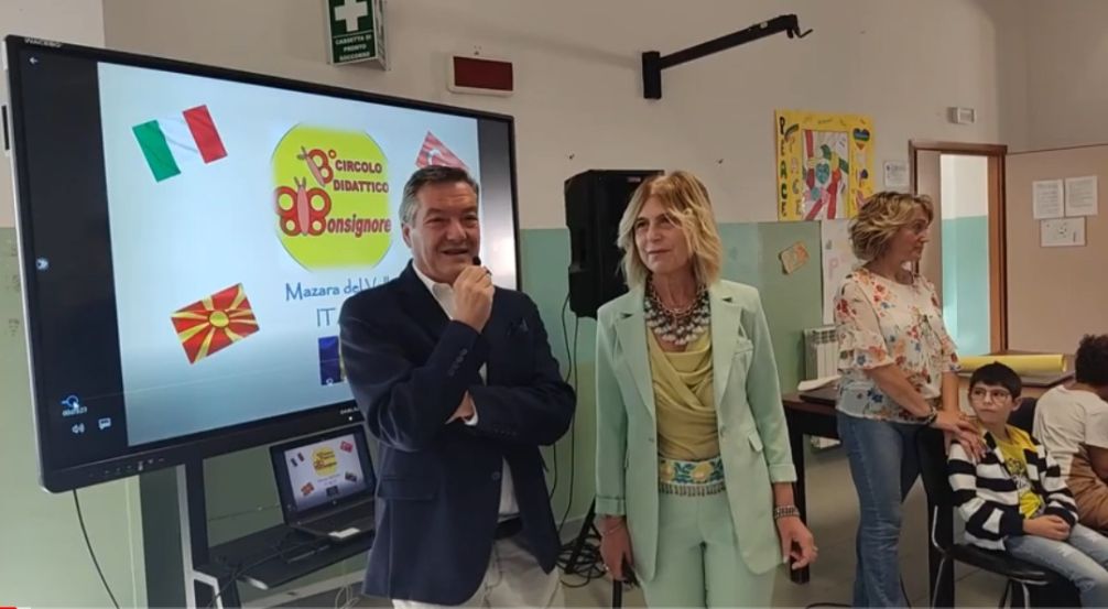 Mazara. ERASMUS PLUS tratto dell'offerta formativa della scuola B.Bonsignore: oggi voci dalla Lituania