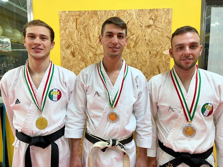 Mazara. I FRATELLI MARGIOTTA E VINCENZO CRISTALDI DOMINANO ALLA GOLDEN CUP DI KARATE A ROMA