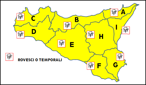 Mazara. Allerta gialla meteo. Livello di attenzione precauzionale per possibili precipitazioni anche per oggi (12 dicembre )