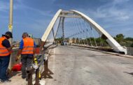 Mazara. Lavori Ponte Delia Arena